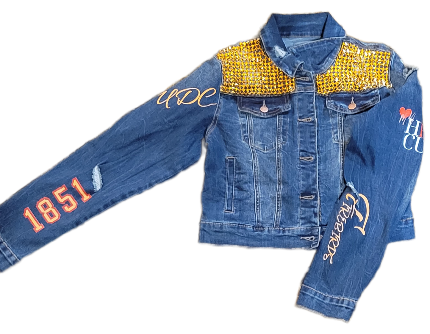 LIMITED RELEASE: Love UDC Spiked Denim Jacket