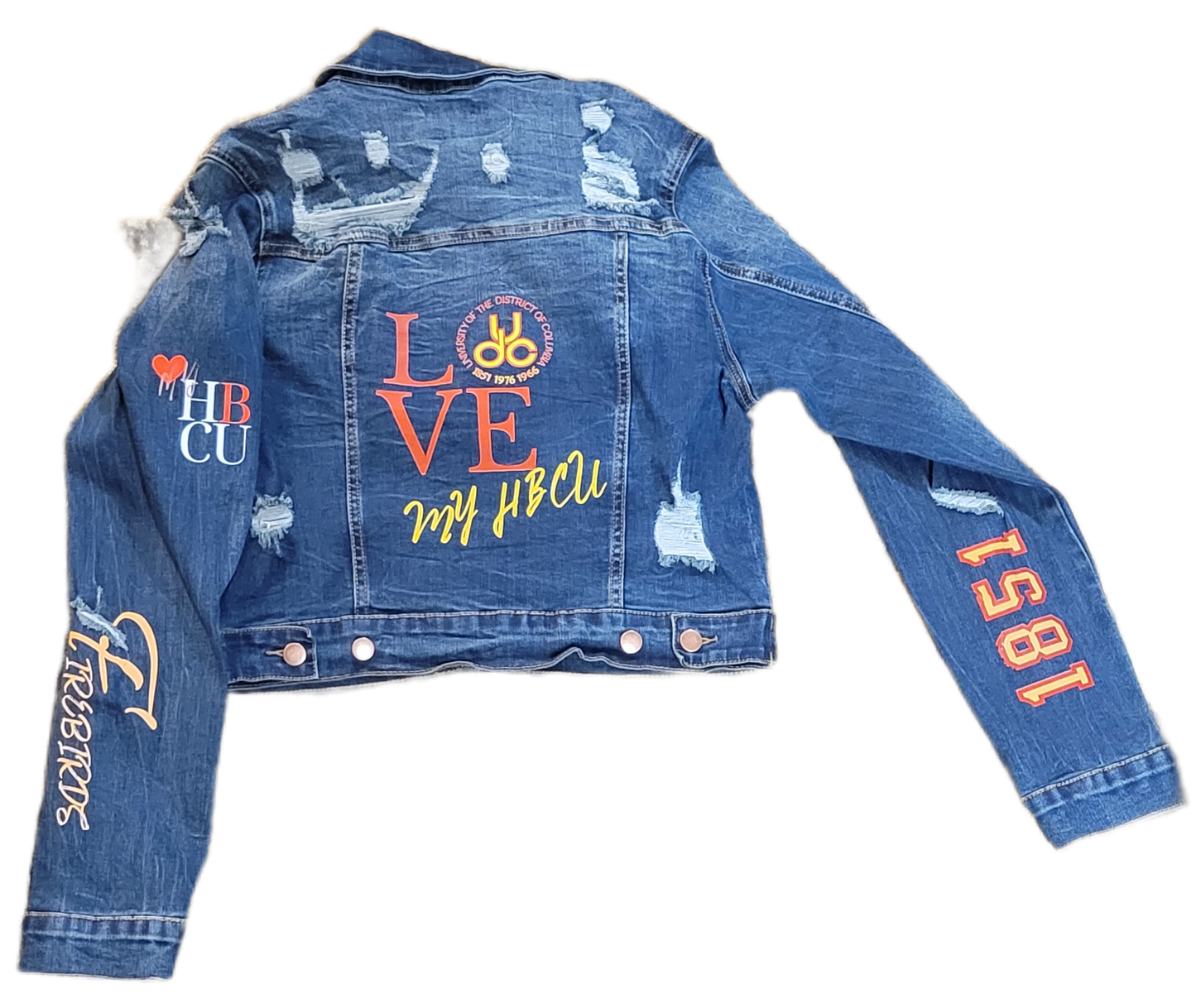 LIMITED RELEASE: Love UDC Spiked Denim Jacket
